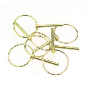 Helifouner 749355454884 6 Pieces 1/4 Inch X 1-3/4 Heavy Duty Linch Pins For Farm Tractors Trailers Truck