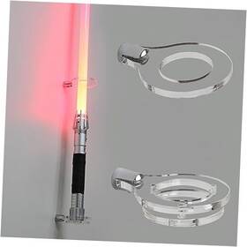 Hhuxiue007 Hhuxiue 741326907689 Lightsaber Vertical Wall Mount.lightsaber Mount Transparent 1 Hole