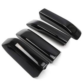 High Flying 634923861259 Black Roof Rails Rack Leg Cover End Cap Protection Shell Fo