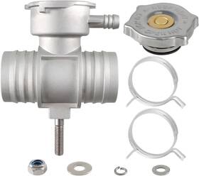 Himarklif 774638966198 Upgrade Aluminium Engine Coolant Filler Neck With Radiator Cap Compatible D