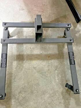 Hollywood Racks 014658002385 Valet Rack Gray 1.25 And 2-inch Receiver Model Rv-1