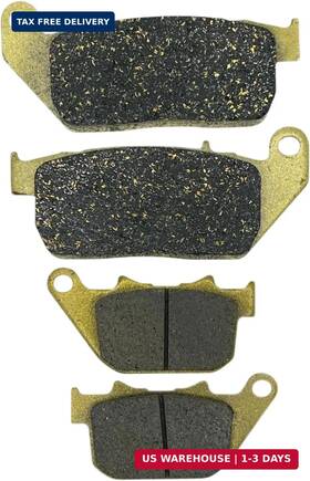 Xl1200c Hoopne 724470217149 Front And Rear Brake Pads For Harley Davidson Sportster 1200 Custom 2004