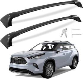 Xx-rrcb-b06  Hope You Ready 260lbs Roof Rack Cross Bars For Toyota Highlander 2020-2024 Lockable Aluminum