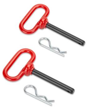 106-006-01-1103 Howbow 1/2 Inch Trailer Hitch Pin And Clip X 4 Tow Rubber Coated Re