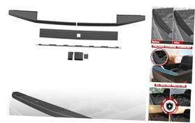 Zaxs0346 Hsctzaxs Tailgate Cap Molding Kit For 2015-2020 F150 Oe Style Flex Step Integrated