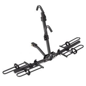 10104071 Hyper Tough 80 Lbs. Capacity Foldable Hitch-mount Platform 2-bike Car Rack 10104071 Hyper Tough 80 Lbs. Capacity Foldable Hitch-mount Platform 2-bike Car Rack