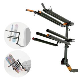 Hyperax 645781070660 Volt Ski - Rv-rated Vertical Hitch-mounted And Snowboard Tiltable