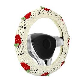 Hzyzw-63 Hzyzw Hzyzw-63# Crochet Steering Wheel Cover Set Cute Car A