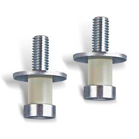 Alempn13 Icykale 2 Pcs Car Front Door Lock Striker Adapter Metal Bolt Washer