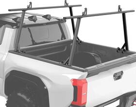 Iiireeno 1501-b030036 Universal Truck Ladder Rack No Drilling Textured Black