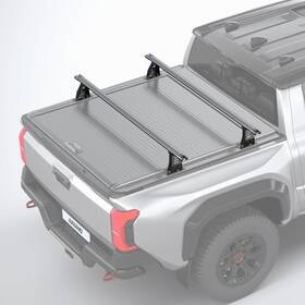 Iiireeno Rbty068 Adjustable 68.8 Inch Truck Bed Rack Cross Bars 2pcs Heavy-duty Aluminum Mid-size