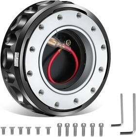 J2-qr-ztl-9070-bk  J2 Engineering Aluminum Low Profile Twist Lock Quick Release S