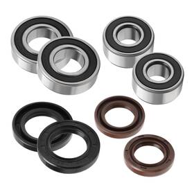 08120-6004b Javik Front Wheel Hub Bearings And Seals Kits Compatible With Suzuki Ltz400 Ltz250
