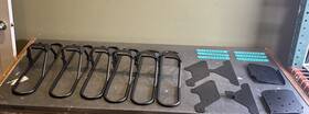 Jb6b1 Jb Racks 6 Slot Verticle Bike Rack Parts Shown Only