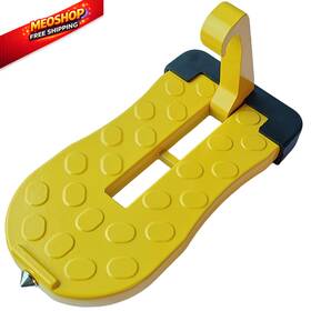 Jnf66-001 Jnfsup Car Door Pedal Portable And Universal Roof Channel High-strength Yellow