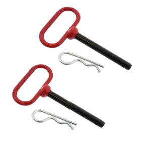 Joyangy 774829557709 2pcs Trailer Hitch Pins 1/2 Inch Tractor Pin With Clip 104mm Tractors P