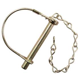 Jr Products 756815011846 01184 Coupler Lock Pin With Saver - 5/16 Inch Jr Products 756815011846 01184 Coupler Lock Pin With Saver - 5/16 Inch