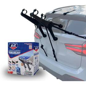2-bike K&k 705353338465 Compact Bicycle Trunk Rack Premium Cross-country Car Suv Trunk-mount