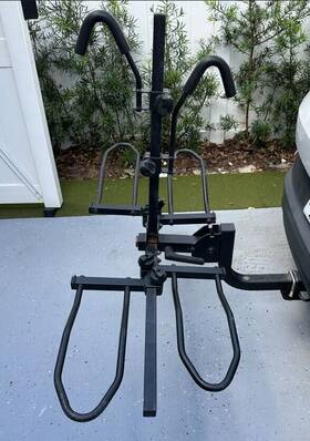 2bike Kac 850034448077 Heavy Duty Overdrive 2 Inch Hitch Bike Rack 60lbs Per