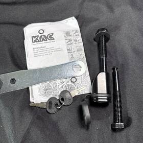 Kacfgsa00601aa Kac K2 2 Inch Hitch Mounted 2-bike Rack Lock Keys Two Pins