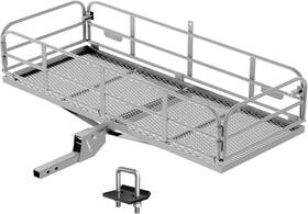 Kairay 717162069133 500 Lbs Heavy Duty Hitch Mount Cargo Carrier 60 Inch X 24 14.4 Folding Rac