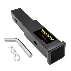 Kairay 820225121485 Trailer Hitch Extension 2 Inch Receiver Tube Extender 7 Leng