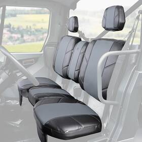 Km3b0109-03101bk Kemimoto Utv Seat Covers Leather Waterproof For Can Am Defender Hd7 Hd9 Pro Dps