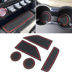 E0100 Kentuto Fits For Ford Mustang Accessories 2015-2020 2021 2022 2023 Custom Cup Holder Ins