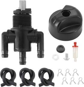 Kipa 445023426445 3 Way Fuel Shut Off Petcock Valve For Polaris Xplorer Magnum Scrambler