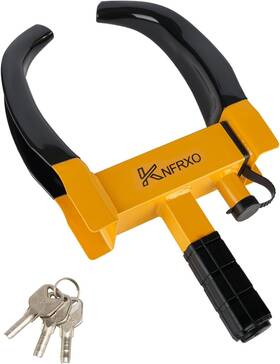 Lklts8 Knfrxo Heavy Duty Security Trailer Wheel Lock Tires Anti Theft For Car Suv Boat Motorcy