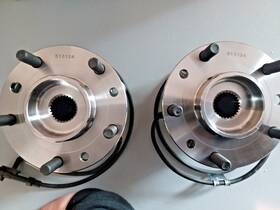 513124 Knolet Pair Front Wheel Bearing Hubs For Chevy S10 Blazer Gmc Sonoma Jimmy