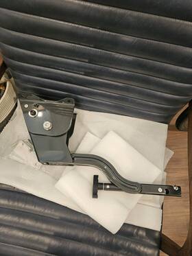 017-008-01-02 Kuat Nv 2.0 Lower End With Hardware And 7mm Allen - 1.25 Inch Gray Metallic