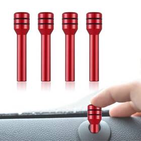 Kutyun 733371289971 4pcs Automotive Door Lock Knobs Safety Pin Interior Pull Red Kutyun 733371289971 4pcs Automotive Door Lock Knobs Safety Pin Interior Pull Red