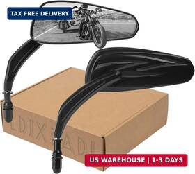 Ldjxdadi 717363044625 Motorcycle Rear View Mirrors For Sportster Road King Street Electra Glide G