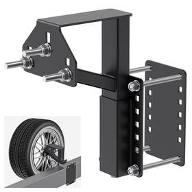 Lifeswell Lwstc01c Heavy Duty Spare Tire Carrier Mount Bracket For Utility Trailer Rv Camper And Bo
