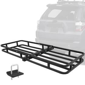 Cc-carrier-g53-litbm Litbm Trailer Hitch Cargo Rack 53in Mount Carrier 500 Lbs. Capacity Wi