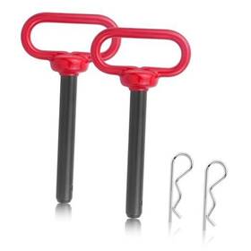 Lo-20231112-0003 Louzago 2 Pcs Hitch Pin Tractor Towing And Clip Trailer Gate 5/8 X 4 Inch