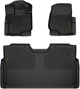 F-150 Lqi 94041 Weatherbeater Floor Mats Fits 2015-2025 Ford Includes 2022-2025 Lightni