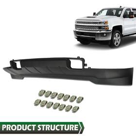 Jcwrc01750003gp Lqi Front Valance Compatible With 2015-2019 Chevrolet Silverado 2500 Hd And 2015-201