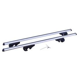 Malone 856100008251 Ecorack 58 Inch 135 Lbs. Capacity Aluminum Aero Cross Rail Roof Rack Silver