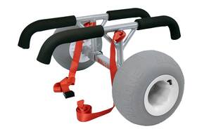 Mal-mpg576-s Malone Racks Mpg576-s Traversetrx-s Bunk Style Canoe/kayak Cart With Balloon Beach Ti