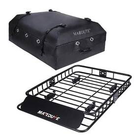 0hp0 Maroute Pau Roof Rack 51 X 36 Inch Rooftop Cargo Carrier With Bag