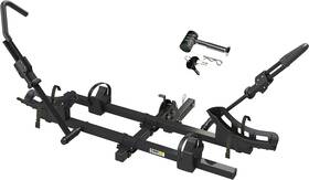 2-bike Maxxhaul 812351039482 50948 Hitch Style Carrier Platform Rack For Standard Fat Tire