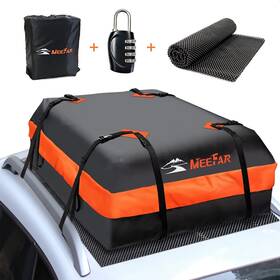 Mf-2001 Meefar Waterproof Vehicle Rooftop Cargo Bag Add 20 Cubic Ft Of Storage To Your Car