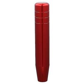 Mbl-002-b Meibaolin Long Shift Knob Weighted Aluminum Alloy Polished Metal Driving Handle Stick Red