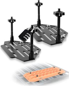 Rbming0924 Mengchongbang Recovery Track Board Mounting Kit Universal Side Mount For Roof Platform