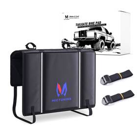 Mic-09-144 Mictuning Tailgate Pad 2-bike Pickup Truck Bed Protector Mtb Bike Cover Black