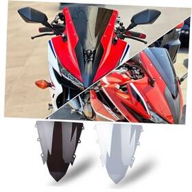 Cbr500r Midimttop Md0674 Motorcycle Windshield Fairing Windscreen Screen Viser Visor Black Smoke
