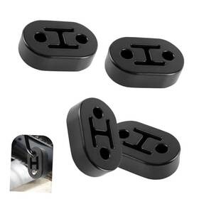 Mly136r1 Mly 4 Pcs Exhaust Hangers Adjustable 2-hole Rubber Mounts Heavy-duty
