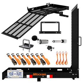 Ma-hc-rmp-48x28x4-07 Mockins 48 Inch X28.5 X4 Heavy Duty Trailer Hitch Cargo Carrier With Ramp For Wheelchair Ma-hc-rmp-48x28x4-07 Mockins 48 Inch X28.5 X4 Heavy Duty Trailer Hitch Cargo Carrier With Ramp For Wheelchair